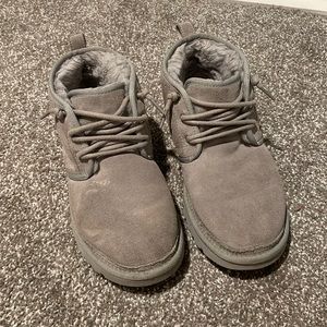 Blue Gray Ugg Slippers